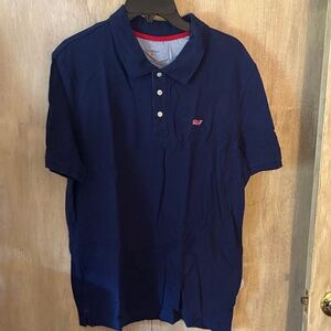 Vineyard Vines Men’s Navy Polo Golf Shirt size L Short Sleeve